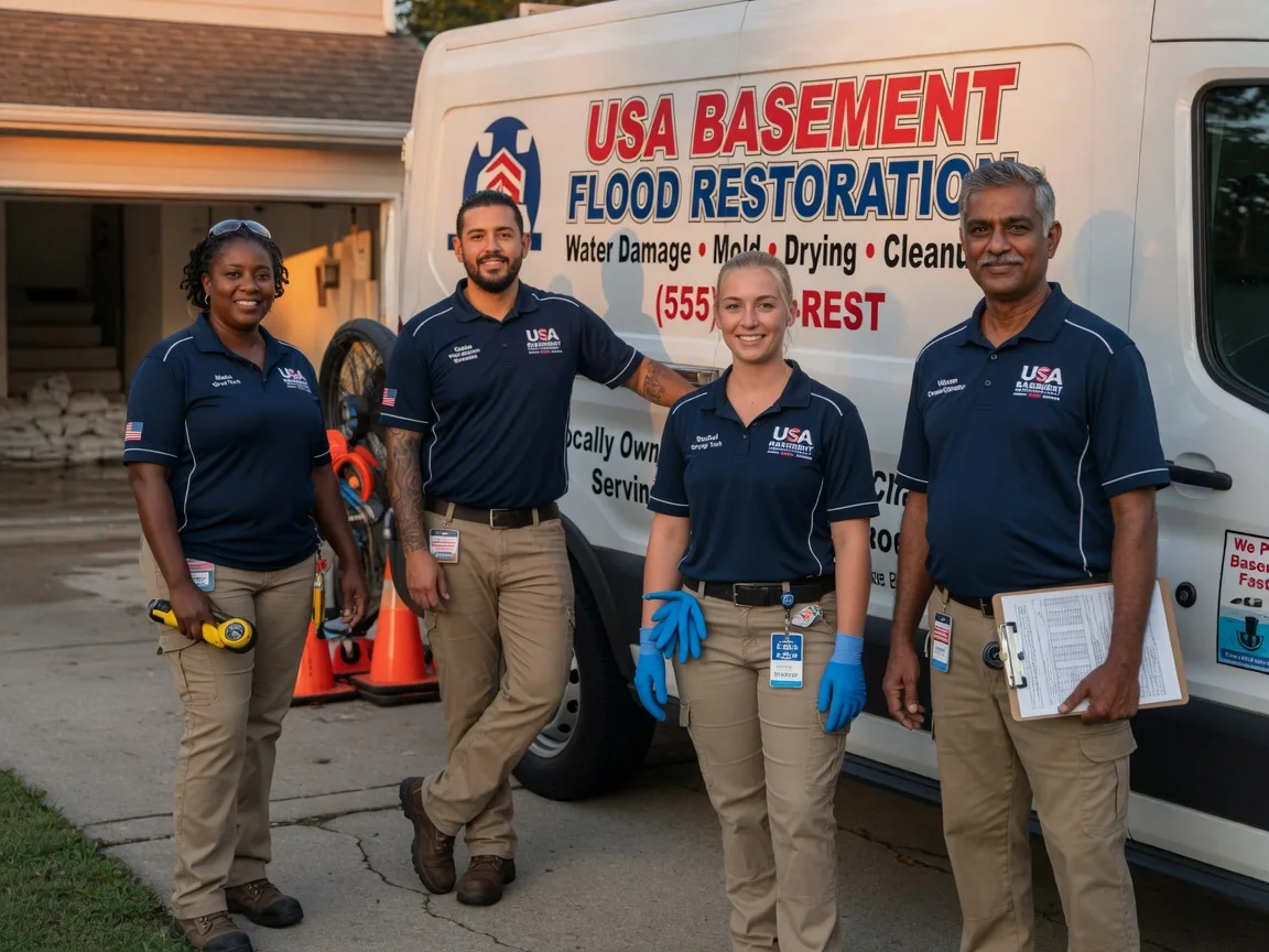 Basement Flood Cleanup company in Huslia, AK